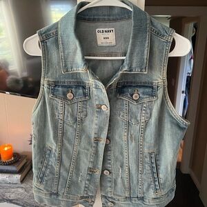 Denim vest